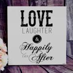 Happily Ever After Wall Plaque image