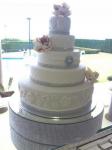 22 Inch Bling Cake Stand image