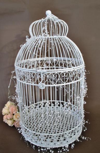 Wedding  Charlotte Large Bird Cage - Hire Image 1
