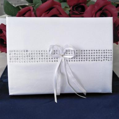 Wedding  Guest Book - Bling Row Image 1