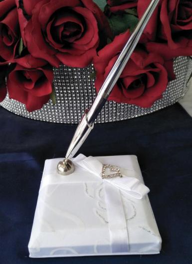 Wedding  Pen - Jacquard Rose Image 1