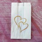 Cake Bags - Brushed Hearts x25 image