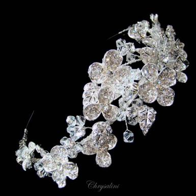 Chrysalini Bridal Headband, Wedding Vine Hairpiece with Crystals - E92317 E92317 Image 1