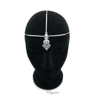 Chrysalini Bridal Headband, Wedding Vine Hairpiece with Crystals - HB0801 HB0801 Image 1