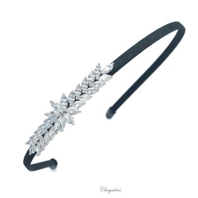 Chrysalini Bridal Headband, Wedding Vine Hairpiece with Crystals - HB3000 HB3000 | FLOWER GIRLS-LIMITED STOCK Image 1