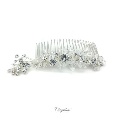 Chrysalini Crystal Bridal Crown, Wedding Comb Hairpiece - AR687742 AR687742 | CRYSTAL Image 1
