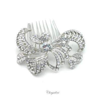Chrysalini Crystal Bridal Crown, Wedding Comb Hairpiece - C6570 C6570 Image 1