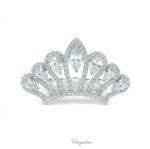 Chrysalini Crystal Bridal Crown, Wedding Comb Hairpiece - OH3271 image