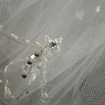 Deluxe Chrysalini Cage Veil, Bridal Hairpiece - VE17773 image