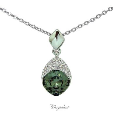 Bridal Jewellery, Chrysalini Wedding Necklaces with Crystals - AN2859PI AN2859PI Image 1