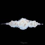 Bridal Jewellery, Chrysalini Wedding Bracelets with Pearls - HL463PE image