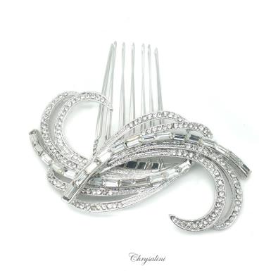 Bridal Jewellery, Chrysalini Wedding Brooch, Crystal Pin - CB1000PU CB1000PU Image 1