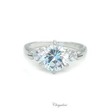 Bridal Jewellery, Chrysalini Bridesmaid Ring - XPR015 XPR015 -pk2-LIMITED STOCK Image 1