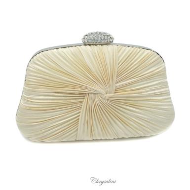 Chrysalini Wedding Evening Bag, Crystal and Lace Bride Handbag - B002W B002W | LIMITED STOCK Image 1