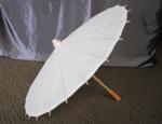 Large Bamboo and Rice Paper Parasol image