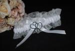 With All My Heart Organza Garter image