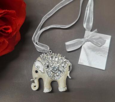 Wedding  Bridal Charm Elephant Image 1