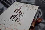 Mr & Mrs Rose Gold Wedding Planner image