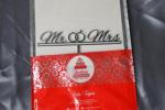 Mr & Mrs Cake Topper with Rings image