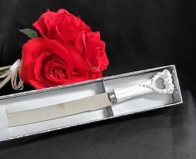 Wedding  Rose Cake Knife Image 1