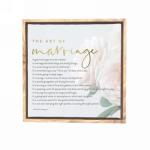 Art of Marriage Framed Canvas image