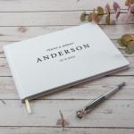 Personalised wedding guest book - Design 1 image
