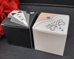 6cm Bride and Groom Favour Box x 10 image