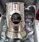 18th Birthday Beer Mug in Velvet Gift Box image