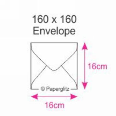 Wedding  Envelopes Size 160 SQ x 10 Image 1