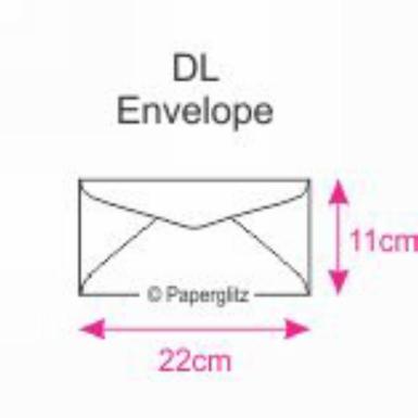 Wedding  Envelopes size DL x 10 Image 1